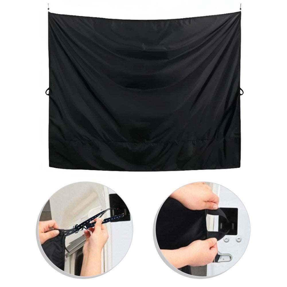 Camper Door Curtain Gentle Breeze Allowance Light Brightness Variation