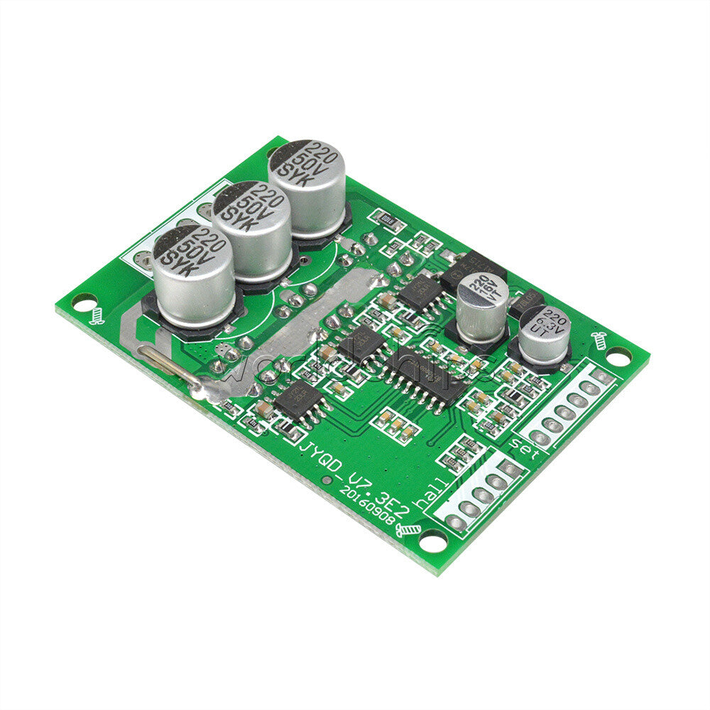 Brushless Motor Controller DC 12V-36V 500W Hall Motor Balanced Auto Driver Board
