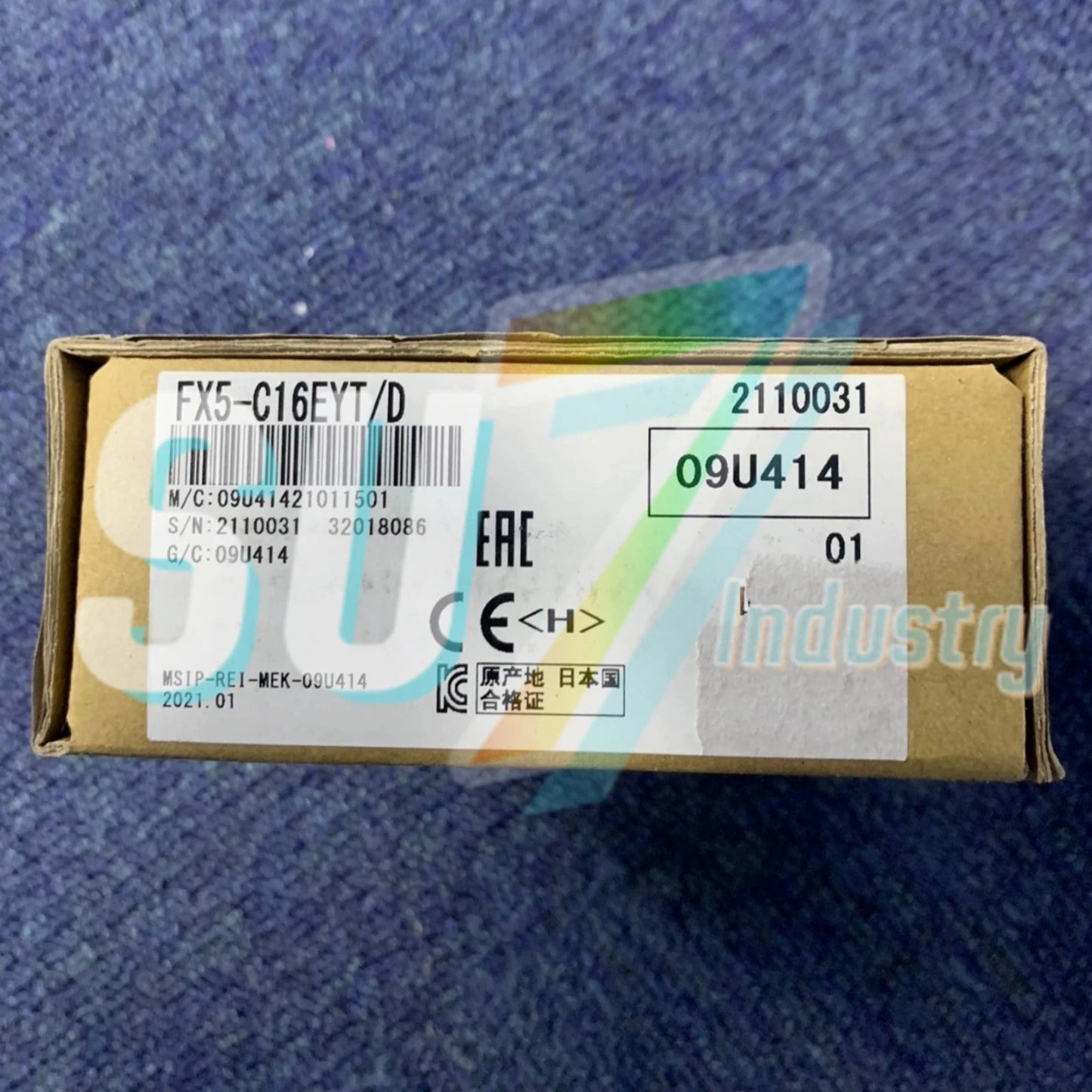 Mitsubishi FX5-C16EYT/D PLC module FX5-C16EYT-D FX5C16EYTD#1pcs