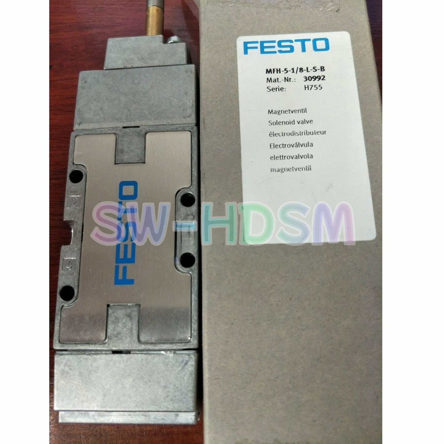 1PCS  for FESTO MFH-5-1/8-L-S-B 30992 Solenoid Valve Freight Free