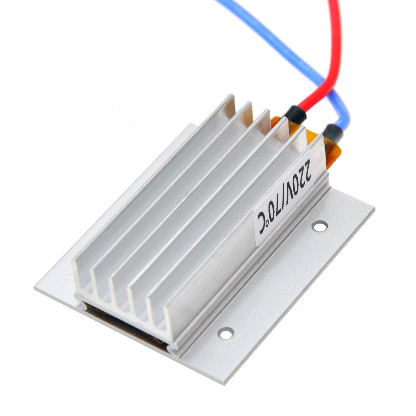 50x44x14mm Thermostat Heater Plate Hatching Drying Moisture-Proof PTC Heater