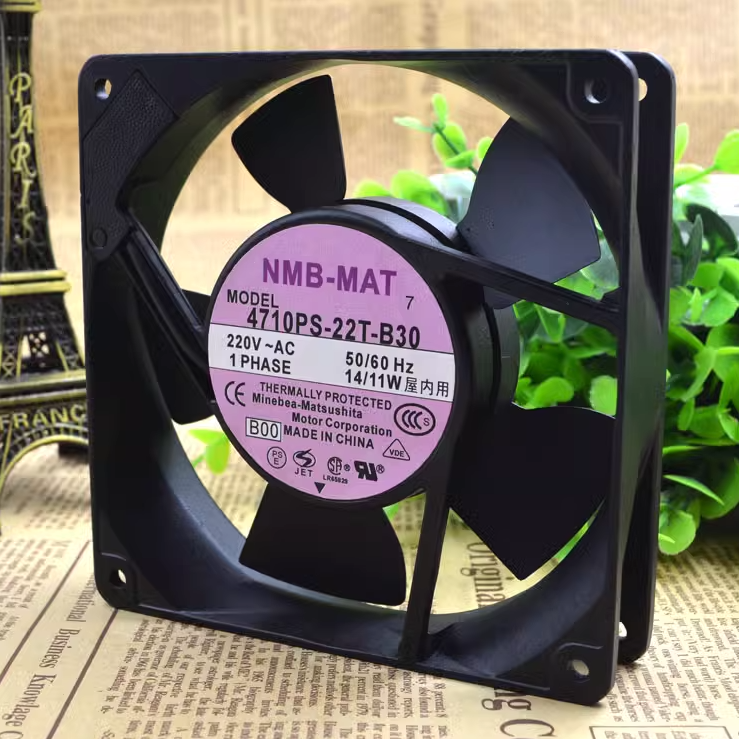 NMB 4710PS-22T-B30 119*119*25MM AC220V 14/11W 220V 50/60HZ fan insert type