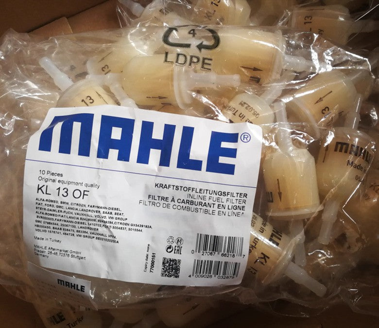 1pcs MAHLE KL13 filter S0102-A1001-009 fuel filter B010101009 safety filter