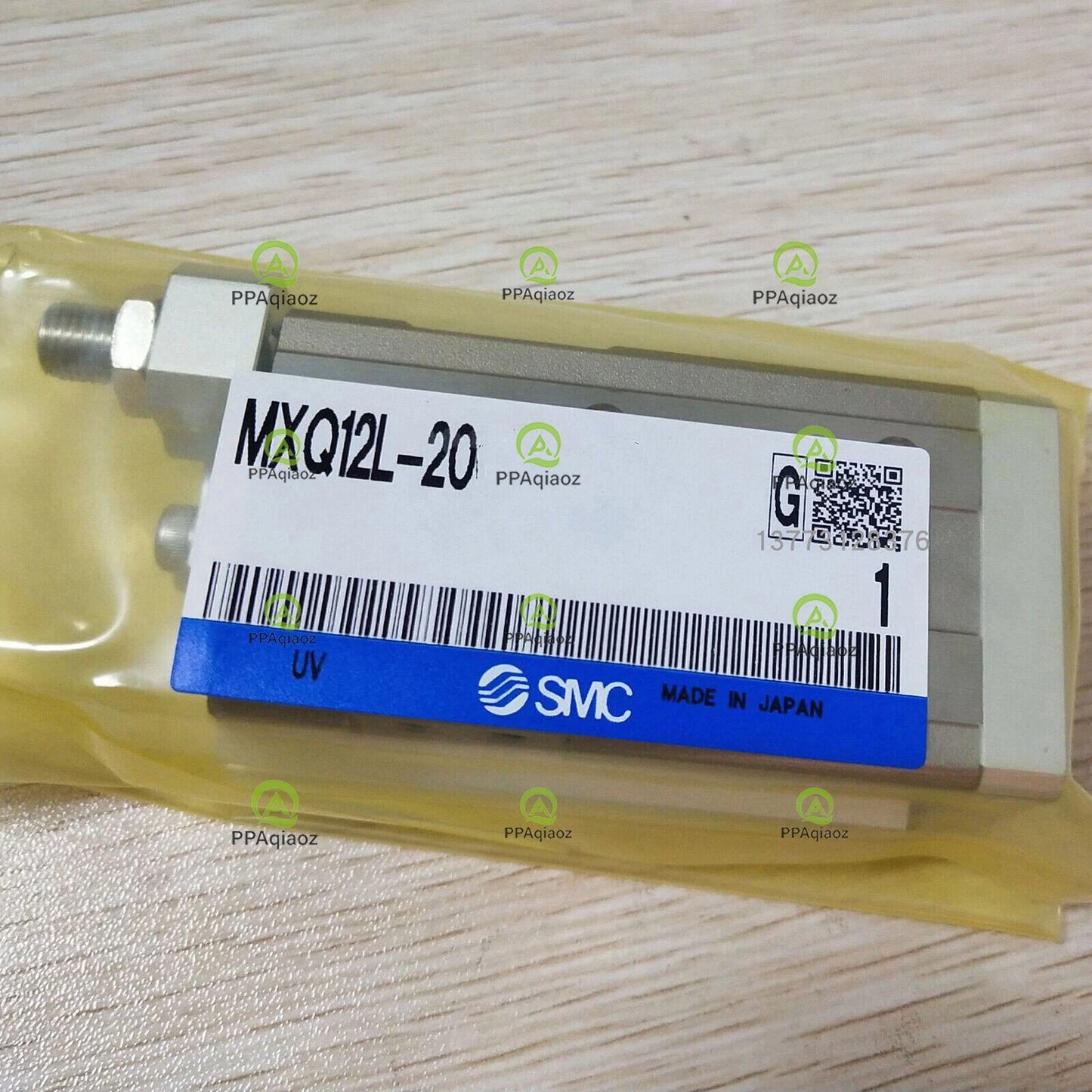 1pc  SMC MXQ12L-20 pneumatic cylinder Free shipping #P