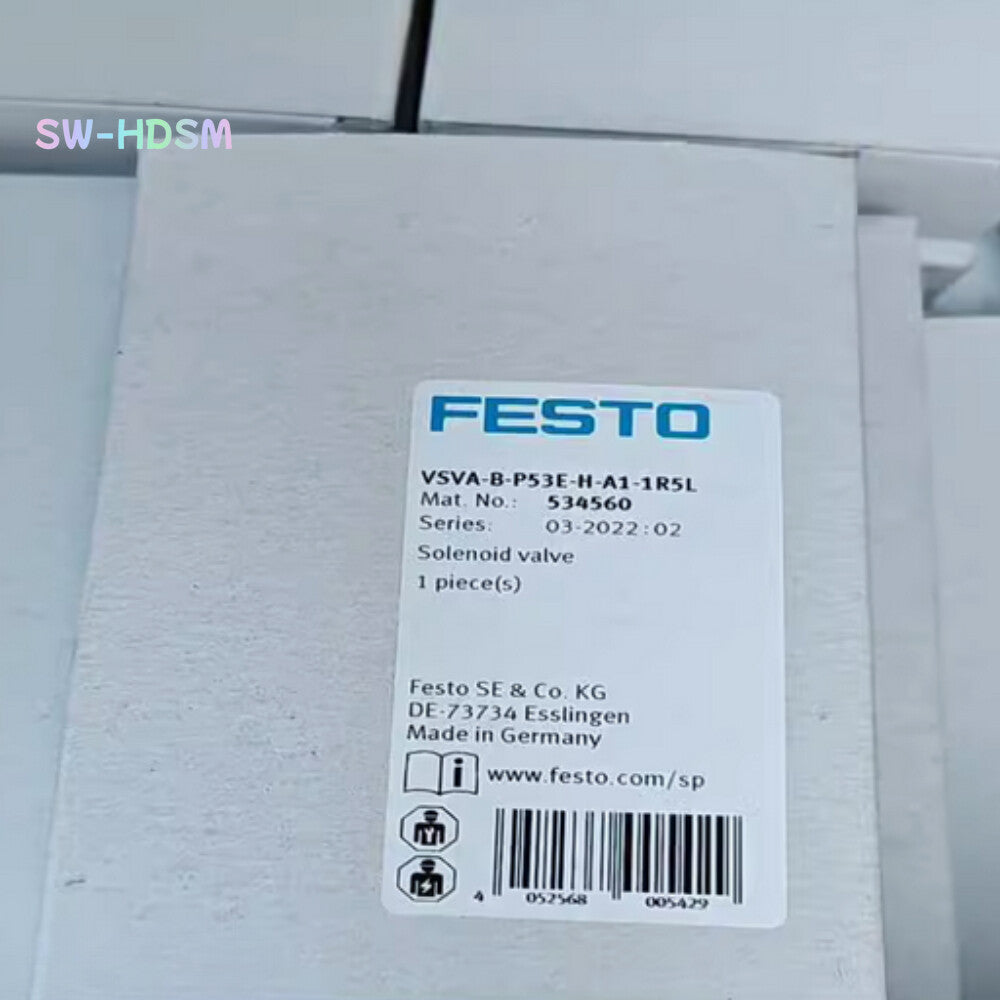 1PCS  Festo Solenoid Valve VSVA-B-P53E-H-A1-1R5L 534560