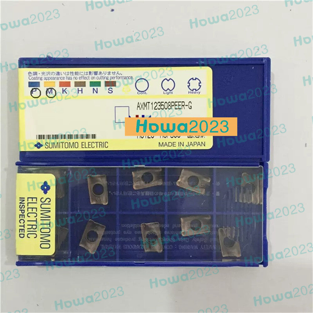 10Pieces/Box Sumitomo AXMT123508PEER-G ACP300 CNC Milling Blade Carbide Inserts