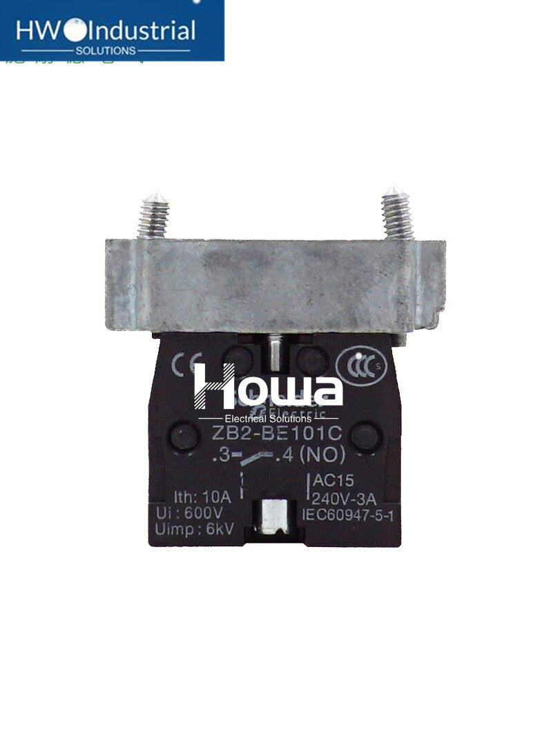 5PCS Button Indicating Device Contact Base ZB2BZ105C ZB2-BZ105C 1NO+1NC