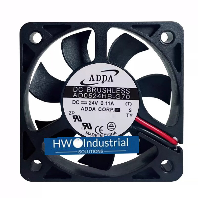 ADDA AD0524HB-G70 5010 5CM DC24V 0.11A Power Supply Case Cooling Fan