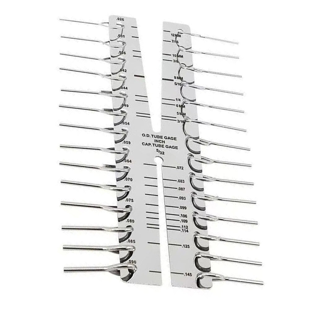 Accurate Copper Tube Gauge for Measuring Inner and Outer Diameters Easily
