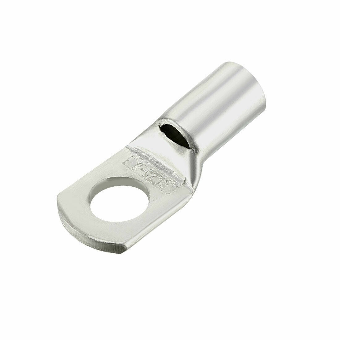 100Pcs SC25-8 Non-Insulated U-Type Copper Crimp Terminals 25mm 2 Wire Connect