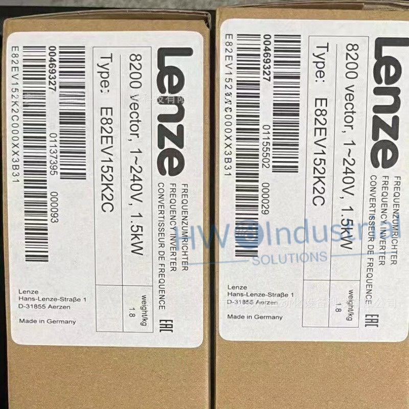 1/Piece  E82EV152K2C E82EV152-2C 1.5KW 1-240V Lenze Inverter