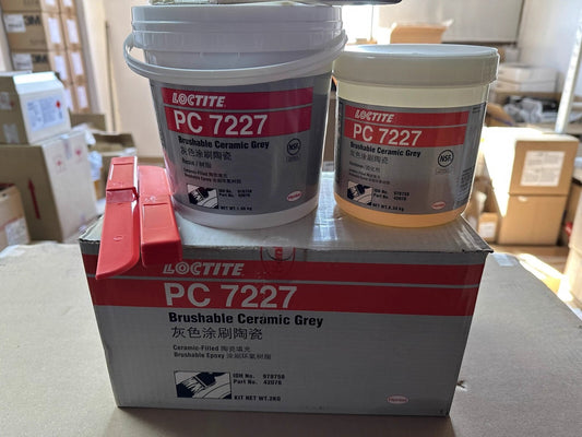 LOCTITE PC 7227 Brushable Ceramic Grey Kit 2kg （4.4 lb)  free ship