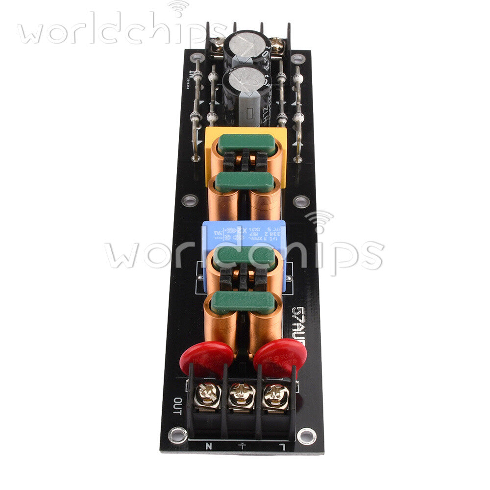 AC110V-265V 15A 2000W EMI Power Filter Module High Frequency Filter Board