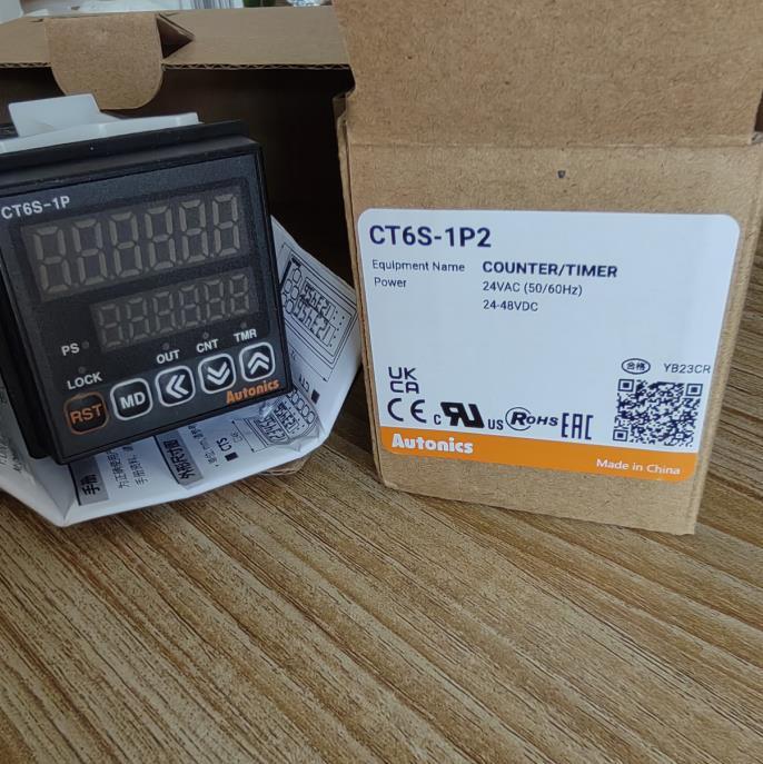 Autonics CT6S-1P2 Counters Standard type  1PCS #