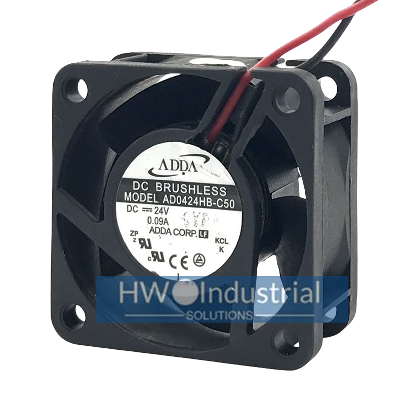 1PC AD0424HB-C50 4020 4CM 24V 0.09A ADDA Computer Cooling Fan