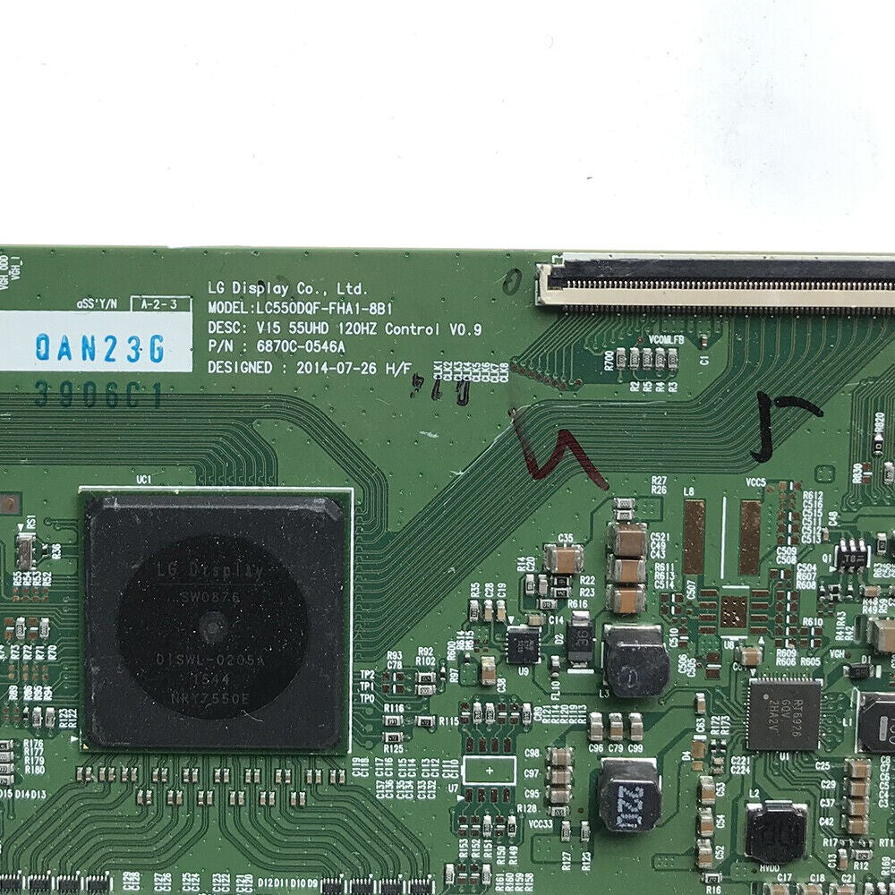 6870C-0546A  X3-55 L553LN TCON Board for Screen LC550DQF-FHA1-8B1 TV LG