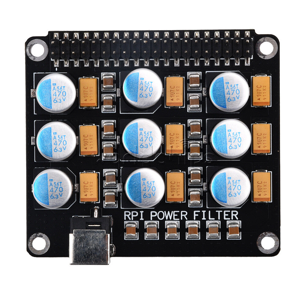 Power Filter Purge Board Compatible For Raspberry Pi DAC Audio Decoder Board