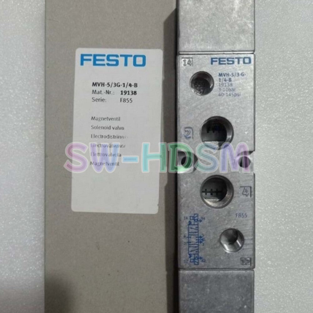 1PCS  for FESTO MVH-5/3G-1/4-B 19138 Solenoid Valve Freight Free