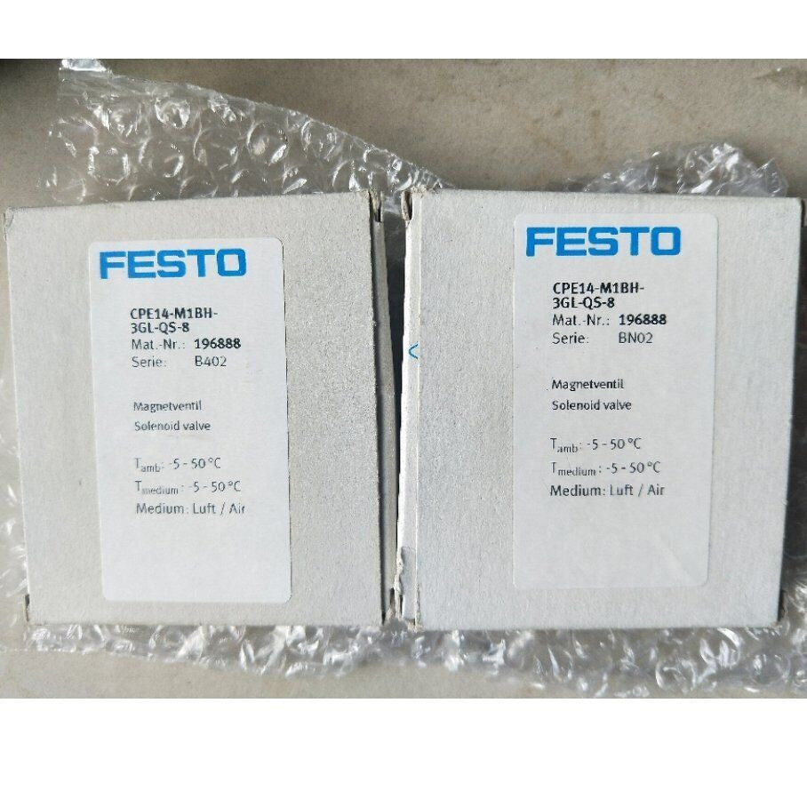 one For FESTO CPE14-M1BH-3GL-QS-8 solenoid valve