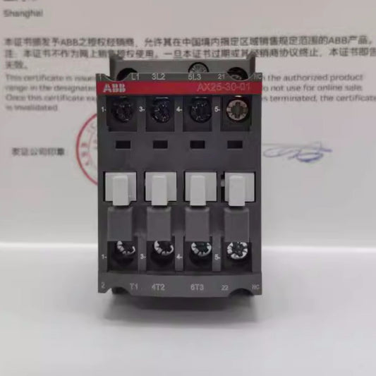 1pcs  ABB AX25-30-01-81 Contactor 24V 50/60Hz 1SBL931074R8101