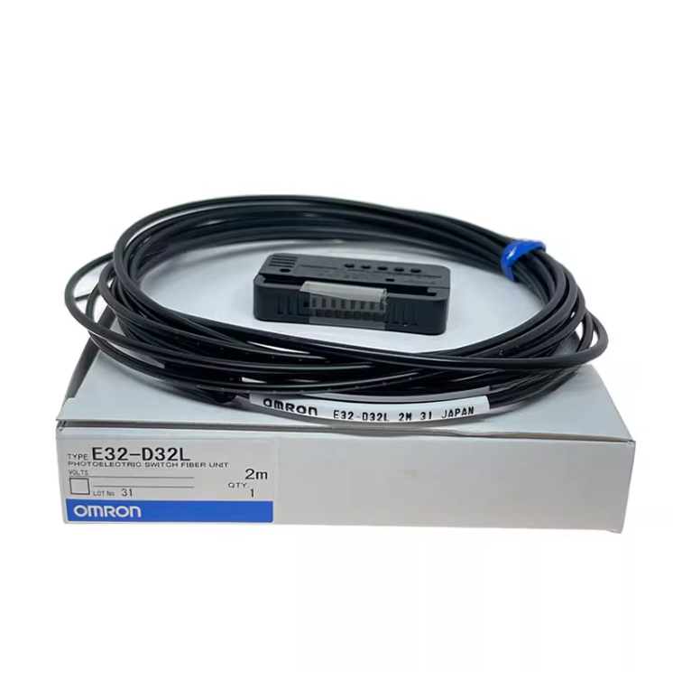 1PC  OMRON E32-D32L Fiber Optic Sensor