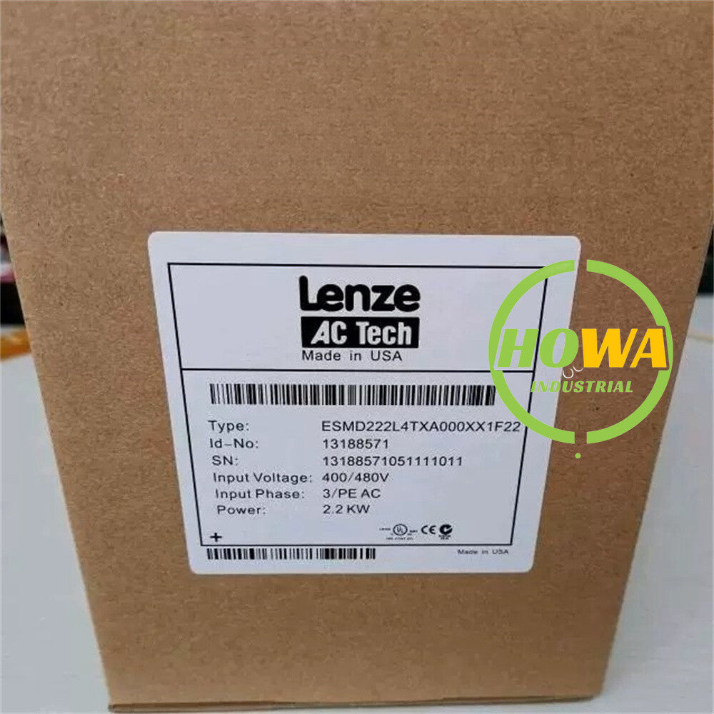 1/Piece  Lenze Inverter ESMD222L4TXA 380V 2.2kw Frequency Converter