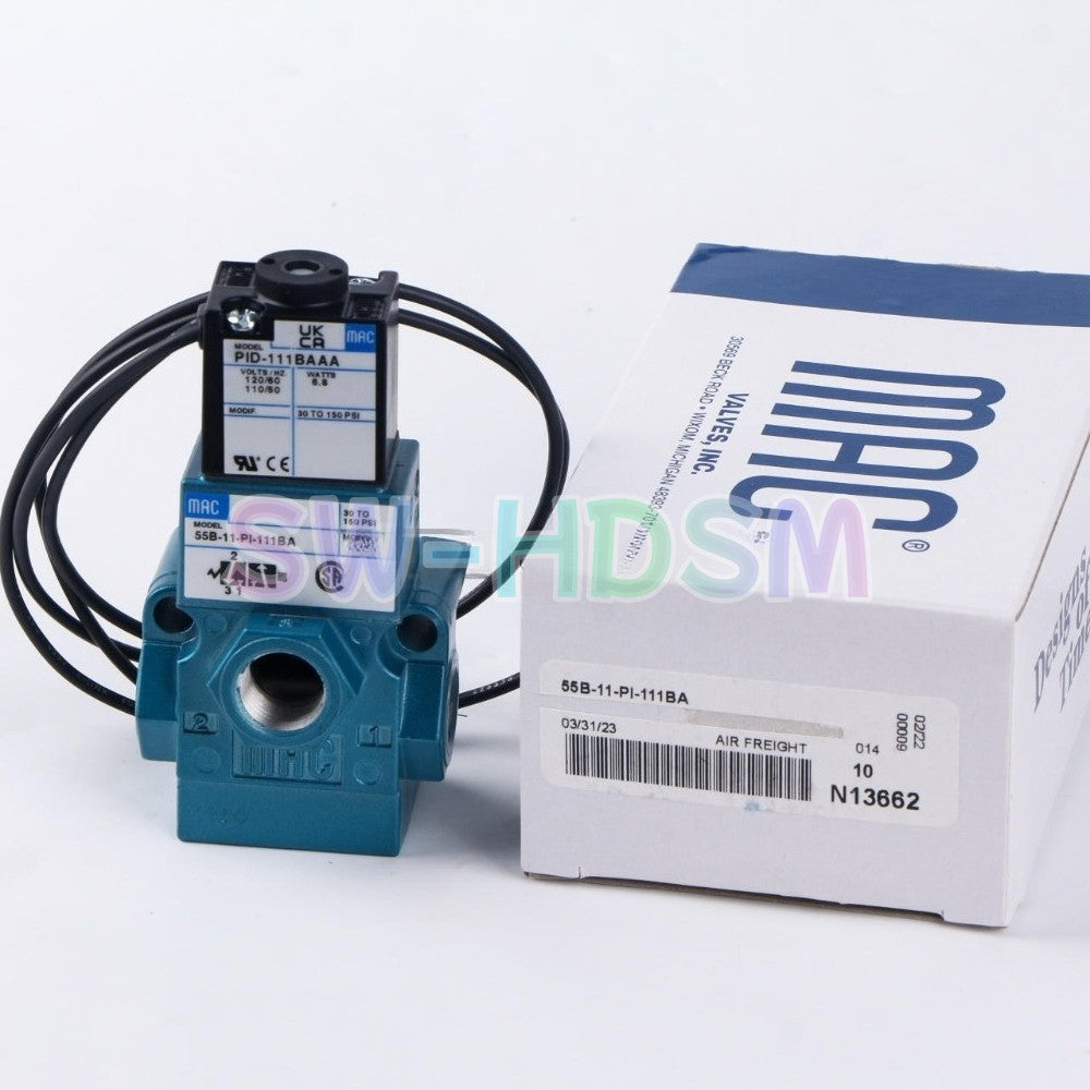1PCS  for MAC 55B-11-PI-111BA Solenoid Valve Freight Free