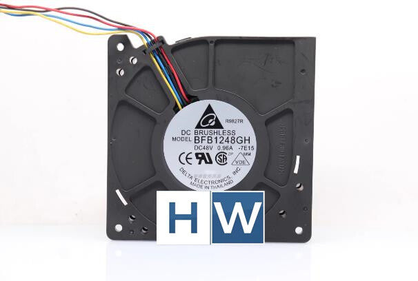 1PC BFB1248GH 4-wire 48V 0.96A 12CM 120*32 Blower Turbine Cooling Fan