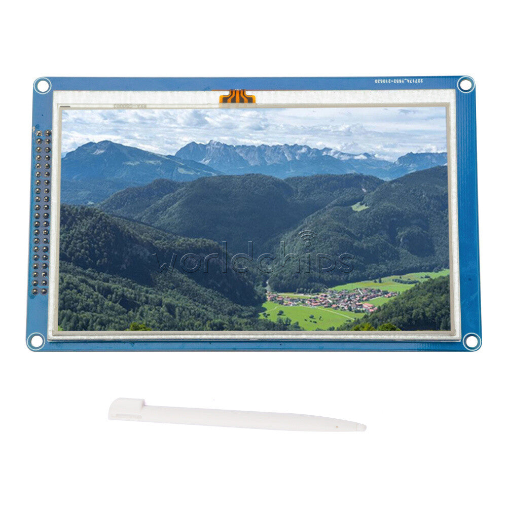 5.0" TFT LCD Color Display Module 800x480 Touch Screen Support SD Card Board