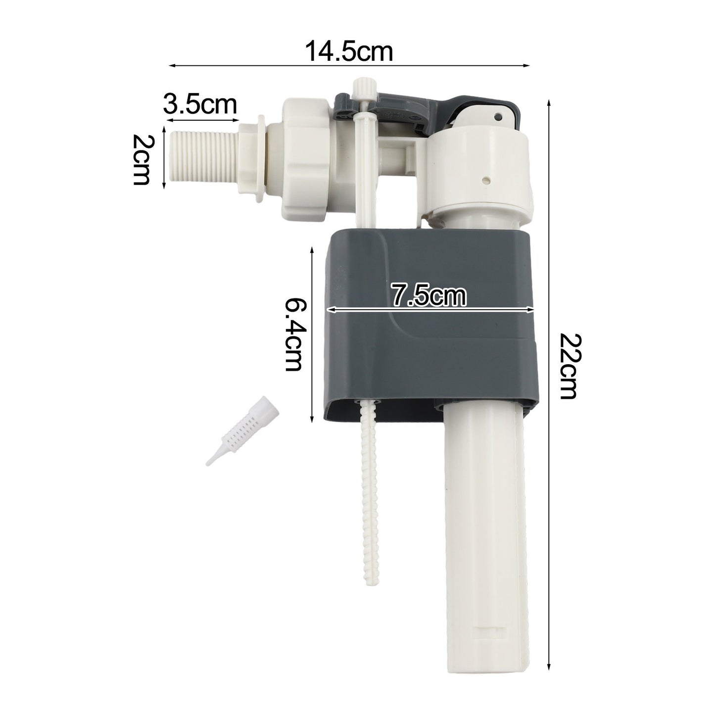 Reliable Bathroom Water Tank Inlet Valve Suitable for Any Toilet Style