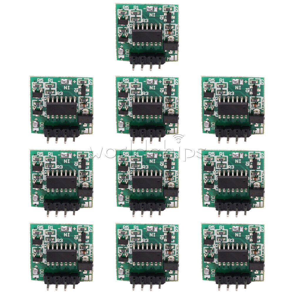 10PCS Timer Switch Controller Module 10S-24H Steady Adjustable Delay Module