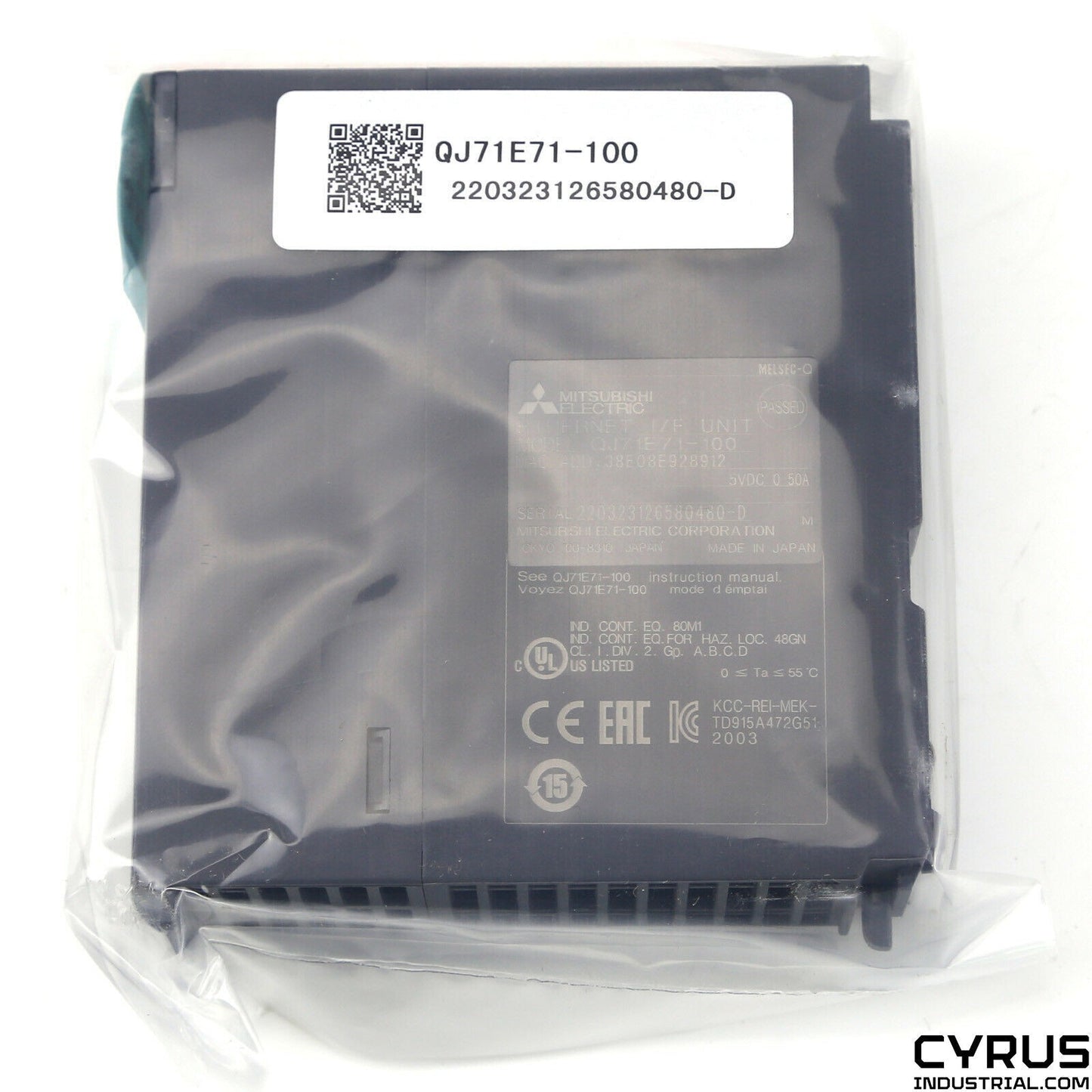 For Mitsubishi QJ71E71-100 MELSEC-Q Series (QnU) Ethernet communication module
