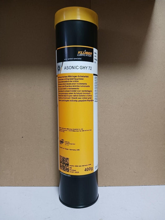 KLUBER Lubrication ASONIC GHY 72 Grease 400g (14.1 oz)  free ship