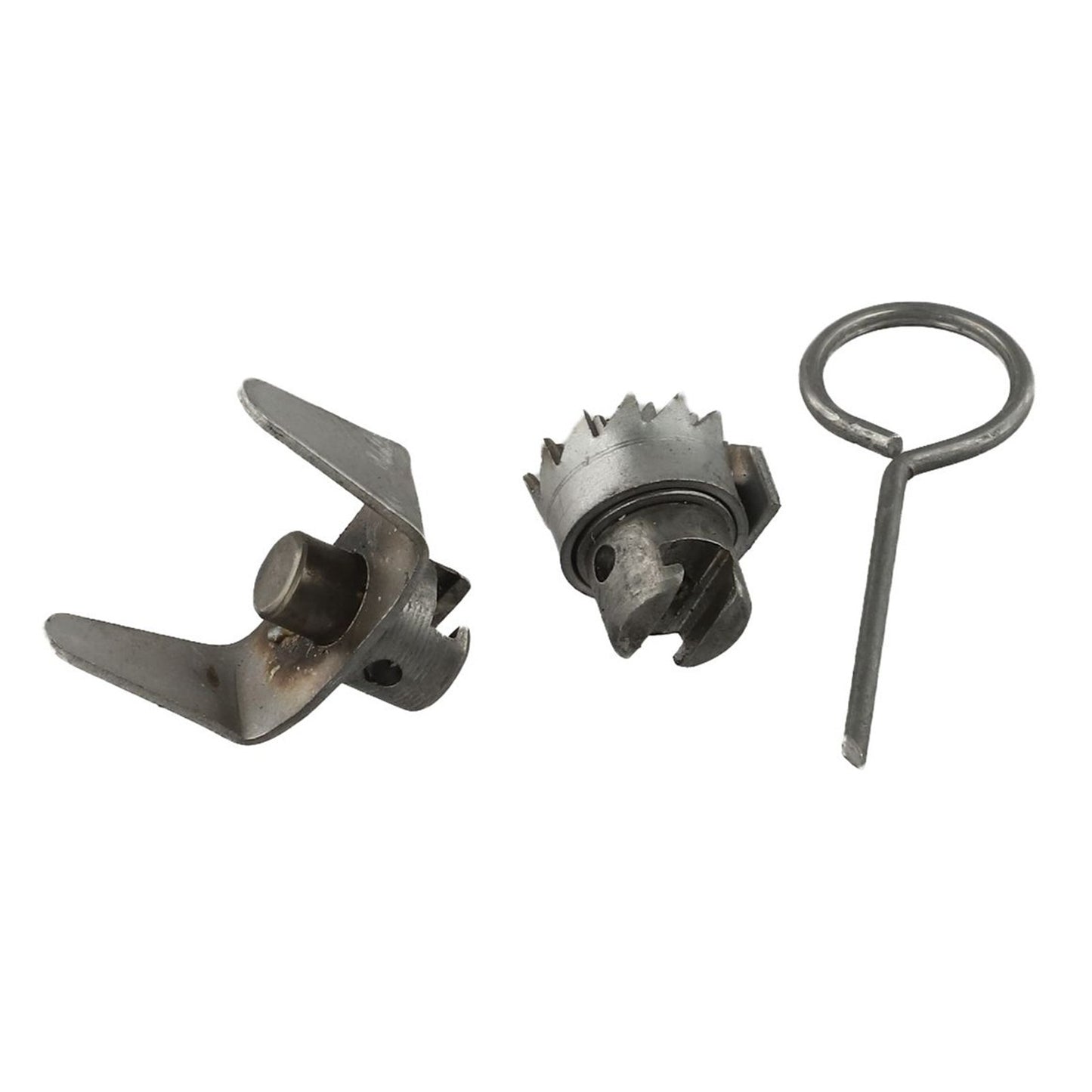 Drain Snake Attachment with 7PCS Cutting Heads for Efficient Clog Solutions