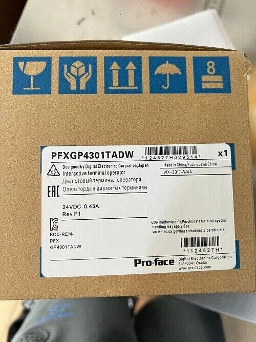 1Pcs  PRO-FACE TOUCH PANEL GP-4301TW PFXGP4301TADW HMI