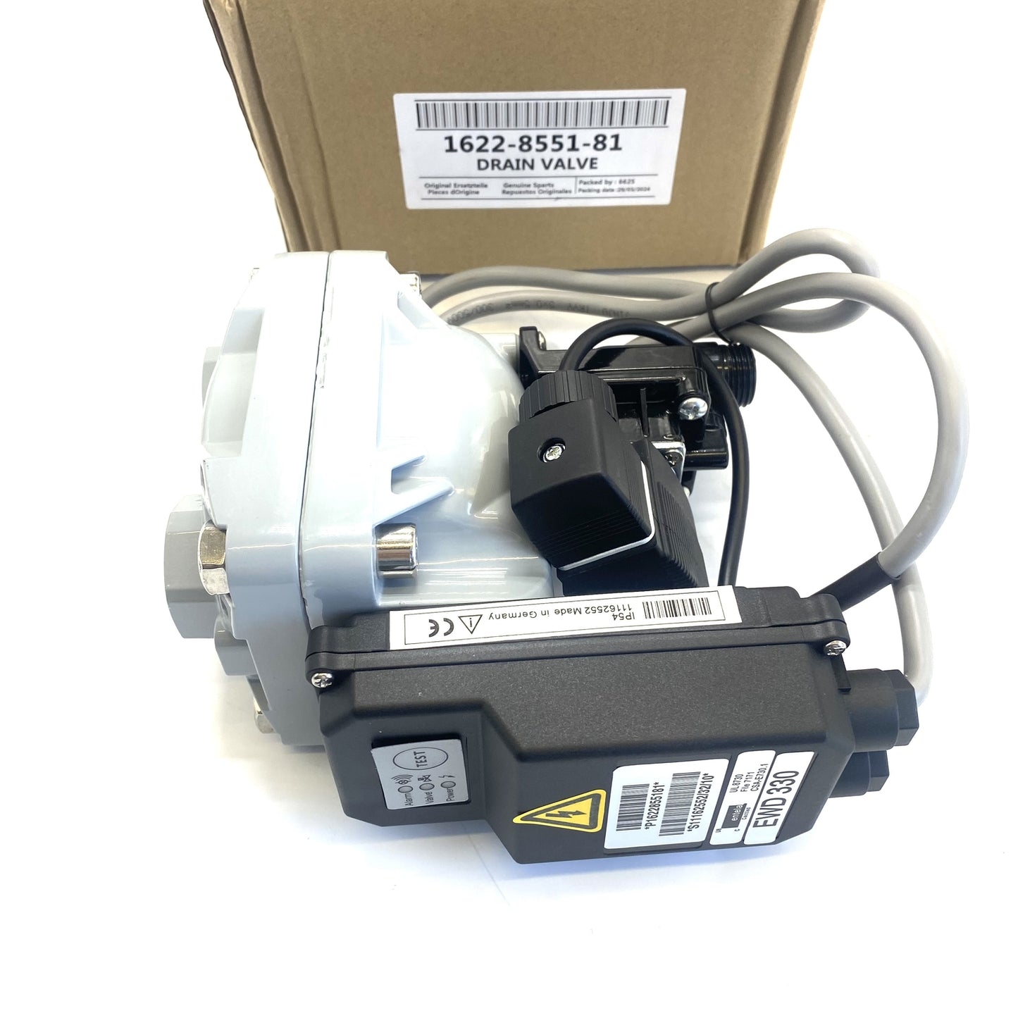 1PC 115V Drainage Drain Valve EWD 330 for Atlas 1622855181 EWD330M 2901146551