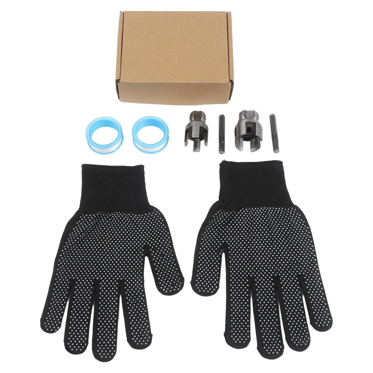 Pipe Threading Repair Tool Kit with Extraction Function for Various Pipe Types