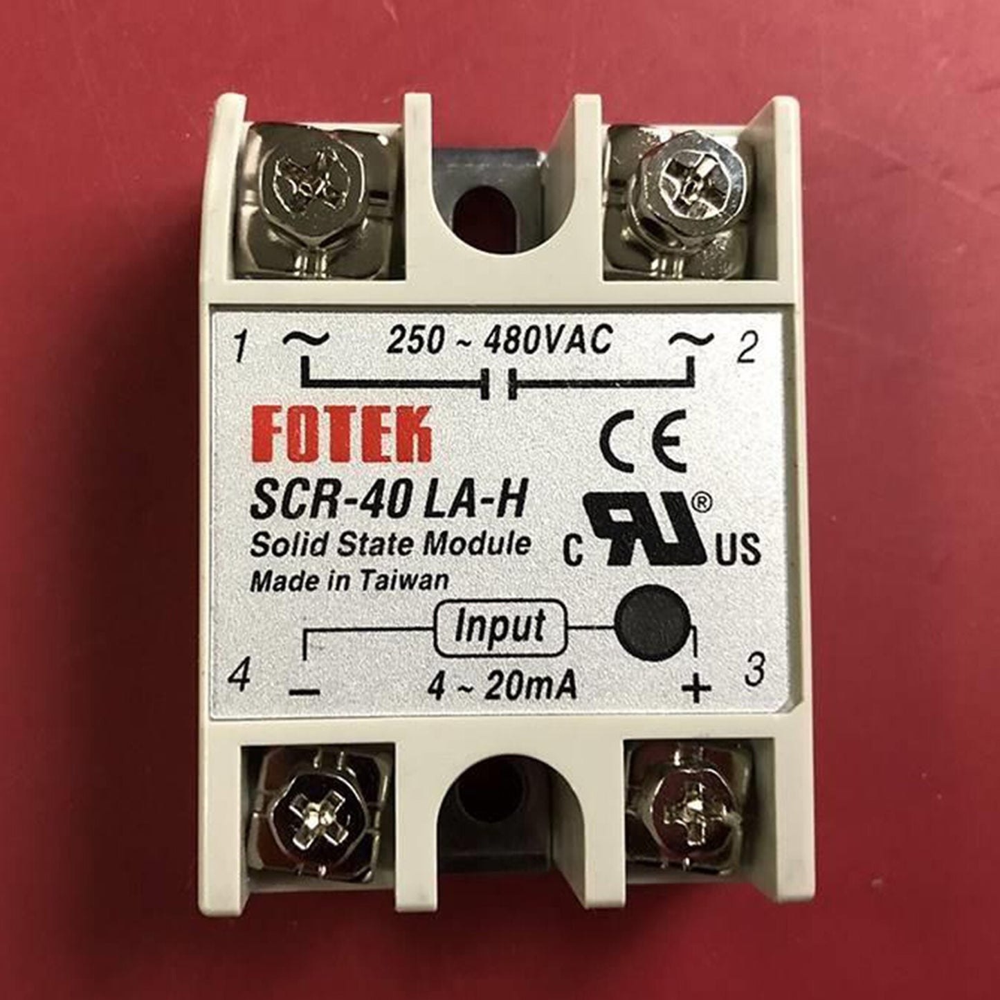 For FOTEK Solid state relay SCR-40LA-H