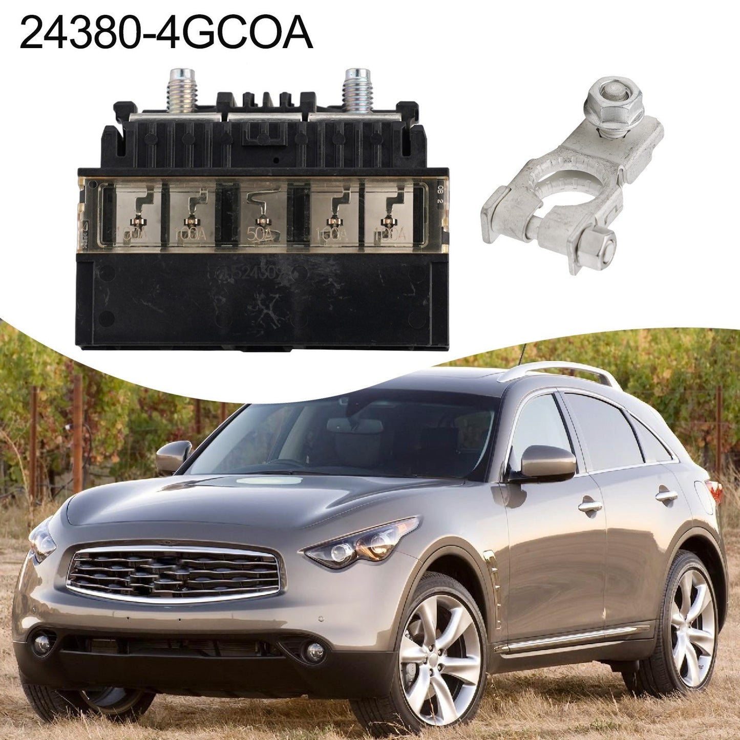 Anti Deformation Fusible Fuselink Battery Fuse for Nissan & For INFINITI