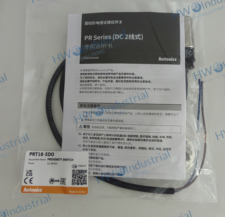 1PCS Autonics PRT18-5DO Proximity Sensors Inductive PNP