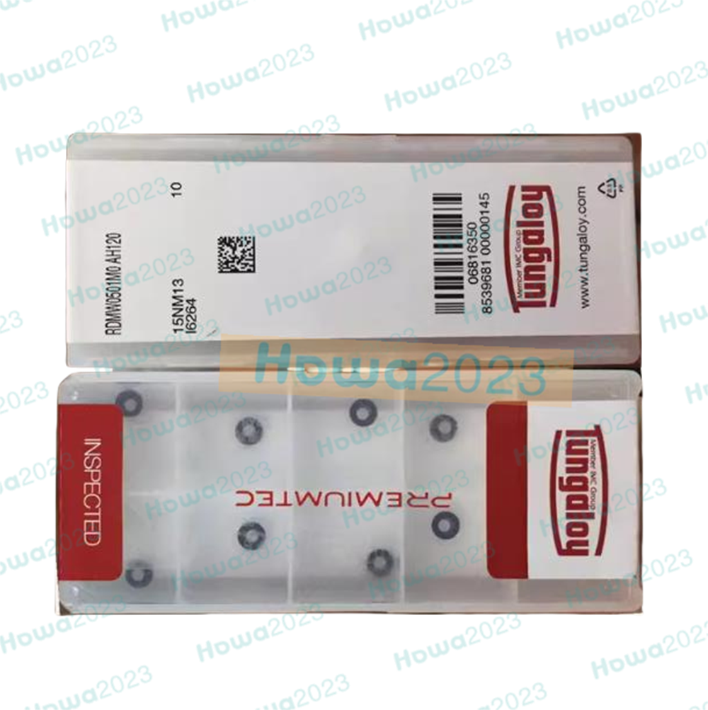 10Pcs/BOX Tungaloy RDMW0501M0 RDMW0501MO AH120 milling blade CNC Carbide Inserts