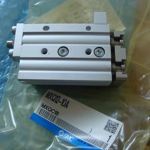 one  SMC MXQ12-10A pneumatic slide cylinder Fast Shipping #P