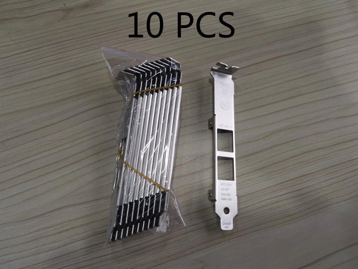 10PCS Full Height Bracket for Intel EXPI9402PT 8492MT 82576EB 82576GB HP NC360T