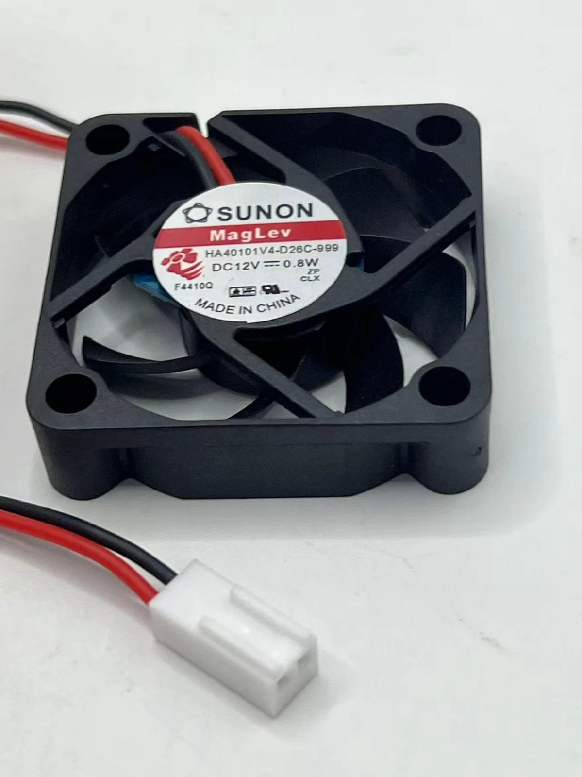 SUNON 4010 4CM 12V 0.8W 2-pin magnetic suspension silent fan HA40101V4-D26C-999