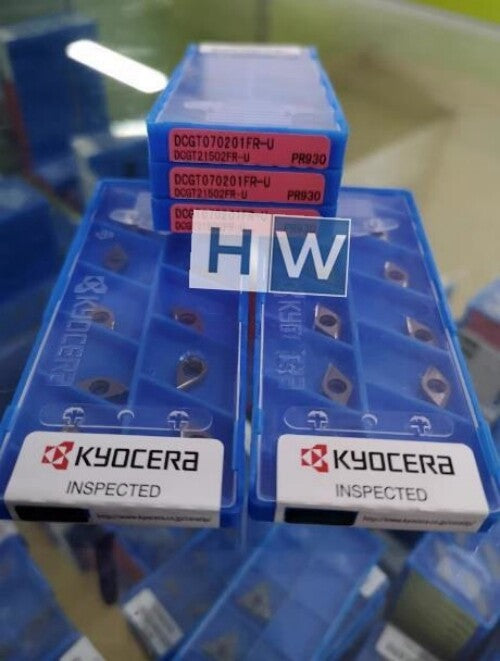 BOX/10PCS Kyocera Diamond  CNC Blade DCGT070201FR-U PR930
