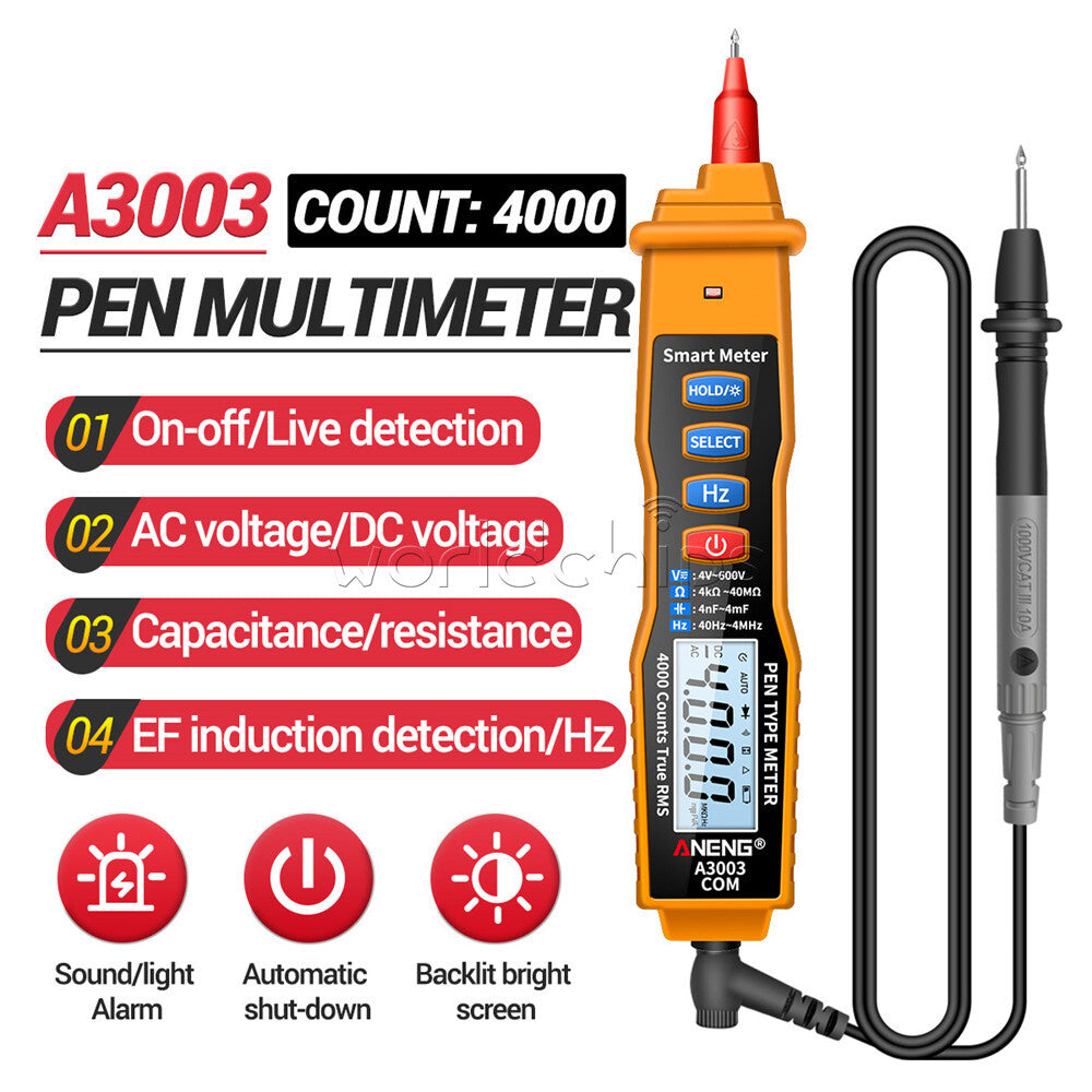 A3003 High Precision Digital Voltmeter Multimeter Ammeter Voltage Detector
