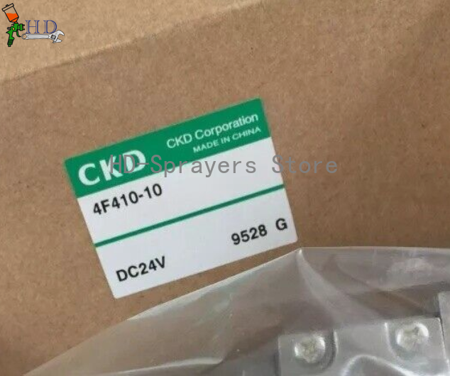 1PCS   For CKD 4F410-10 DC24V Solenoid Valve In Box freight free