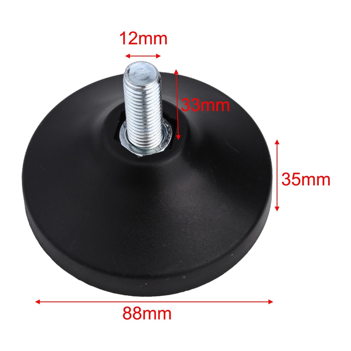 4Pcs/Billiard Pool Table Leg Levelers Foosball Table Foot Adjustment Pad