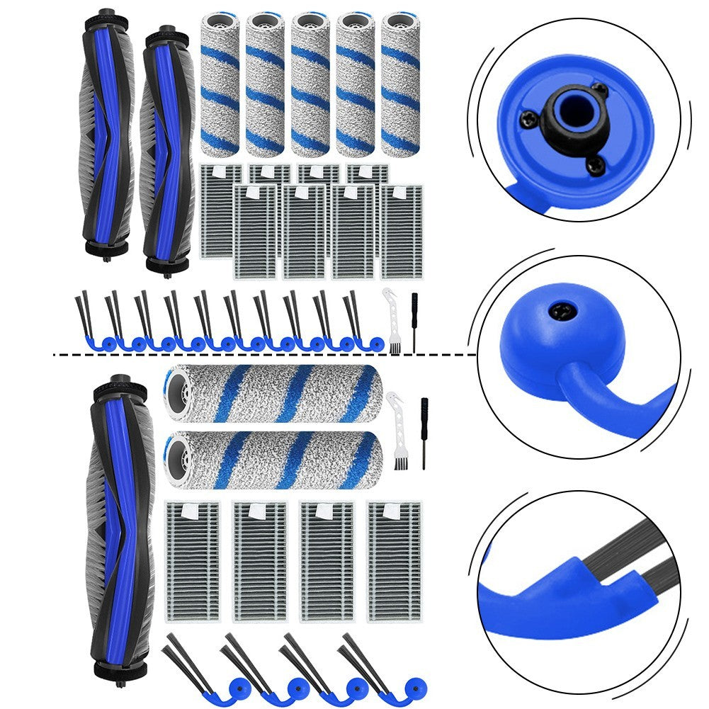 Vacuum Cleaner Accessories Mop Roller and Main Brush Kit for Deebot X11