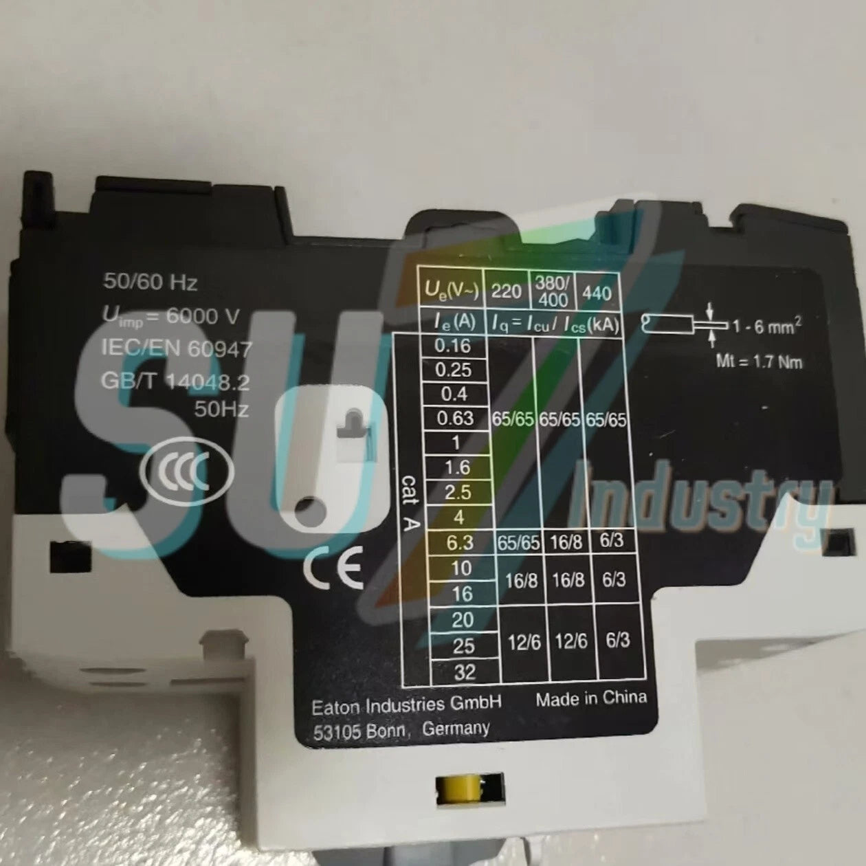 Eaton Moeller PKZMC-0.63 Motor Circuit Breaker# 1pcs    In Box